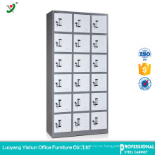 Steel Office Furniture Factory Use 18 Door Locker para el almacenamiento de personal